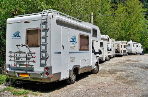 Rimessaggio per Camper all'aperto